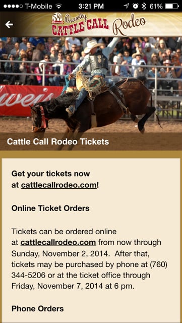 Brawley Cattle Call Rodeo截图3