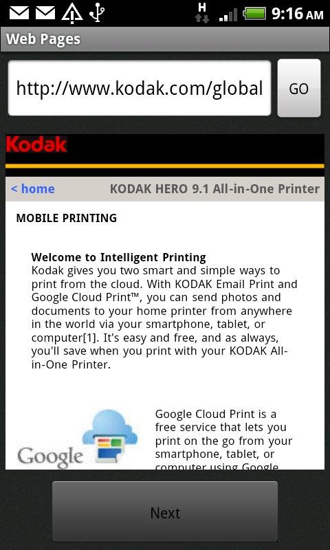 KODAK Document Print App截图4