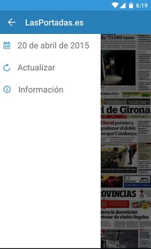 Spanish Newspaper Front Pages截图