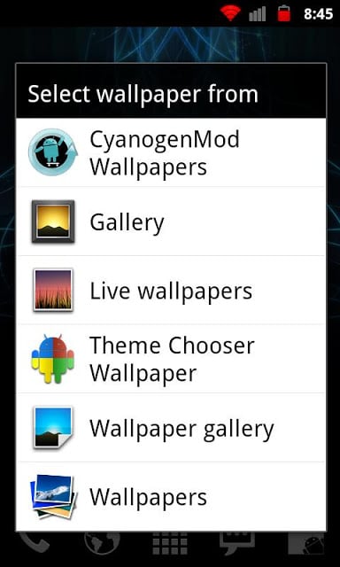 Theme Chooser Wallpapers截图1