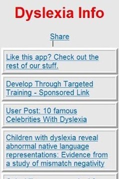 Dyslexia截图
