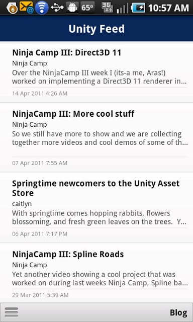 Unity Feed截图1