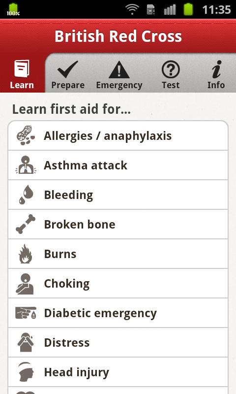 First aid by British Red Cross截图2