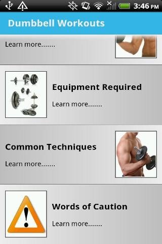 Dumbbell Workouts Free截图2