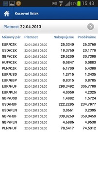 Fio banka Smartbanking截图