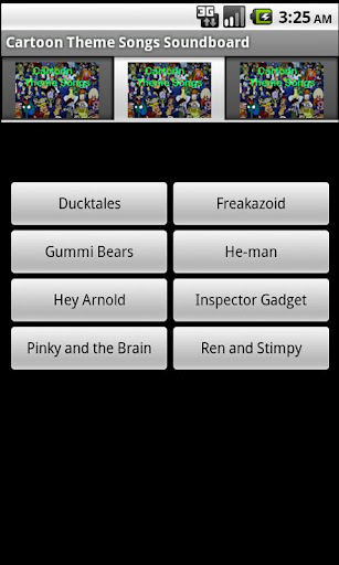 Cartoon Theme Songs Free截图1