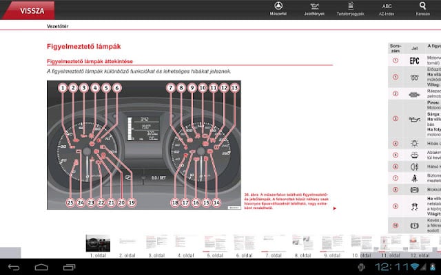 SEAT Digit&aacute;lis k&eacute;zik&ouml;nyv截图3