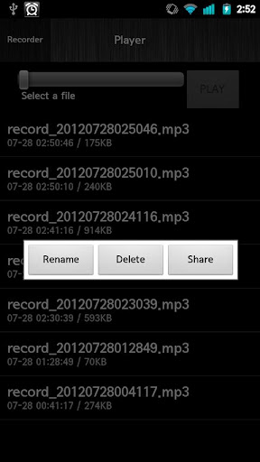Android MP3 Sound Recorder 1.1截图4