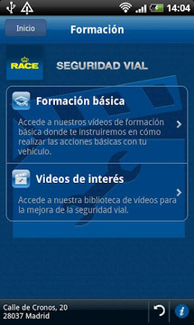 Seguridad Vial RACE截图