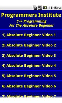 C++ Absolute Beginners截图