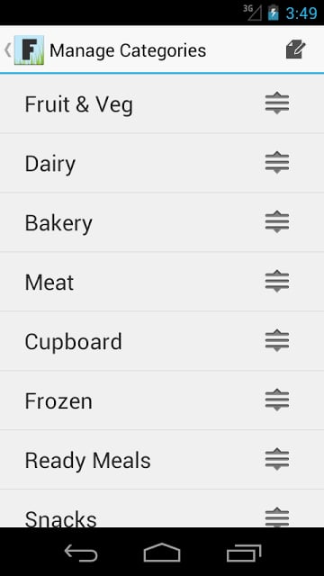 my Food - Grocery Planner截图2