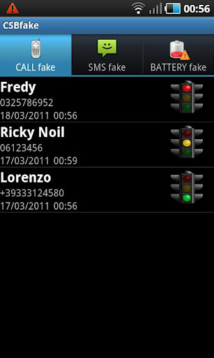 CSB Fake Call/SMS/Battery LITE截图3
