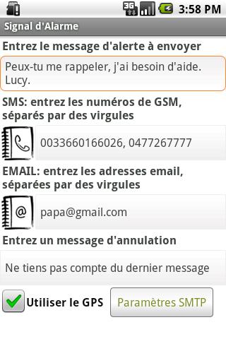 Alert SMS Email Sender截图1