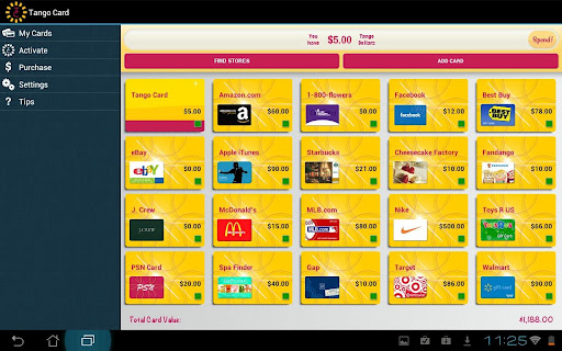 Tango Card – Gift Card Wallet截图2