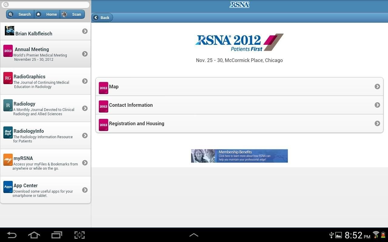 RSNA Mobile Connect截图5