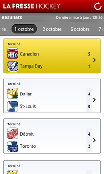 La Presse Hockey截图