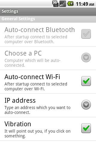 Bluetooth Remote PC截图5