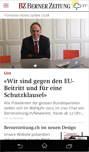 Berner Zeitung截图2
