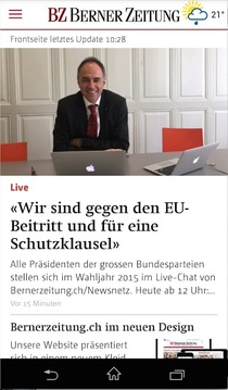 Berner Zeitung截图