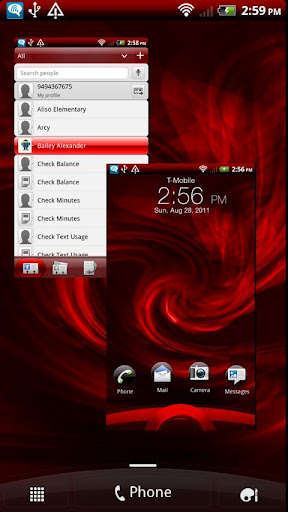 Sense 3.0 Skin RedSkyPro截图1