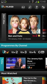 ITV Player截图