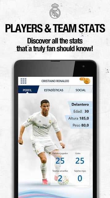 Real Madrid App截图9