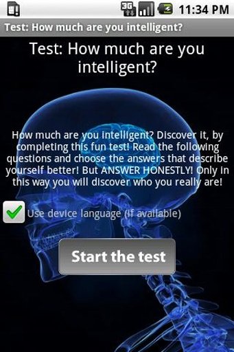 Test: Your intelligence!截图3