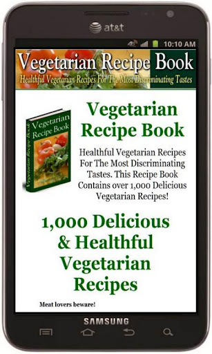 Vegetarian Recipe Book截图1