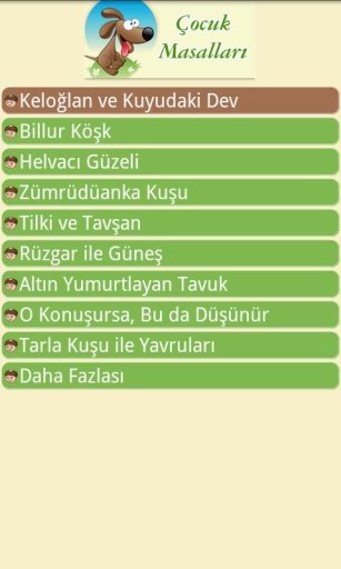 &Ccedil;ocuk Masalları截图4