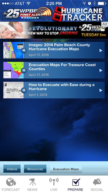 Hurricane Tracker WPBF 25截图9