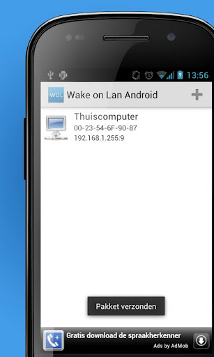 Wake on Lan Android截图2