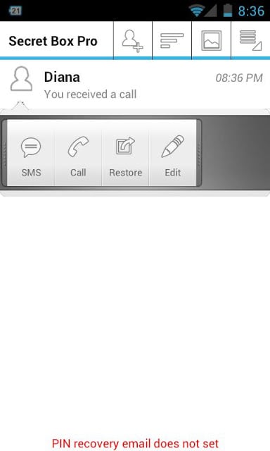 Ultimate Secret Box (Call&amp;MMS)截图11