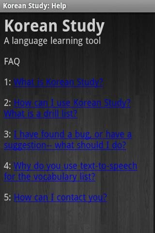 Korean Study: a learning tool截图4