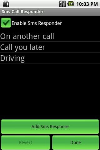 Sms Call Responder截图4