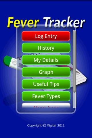 Fever Tracker Lite截图7