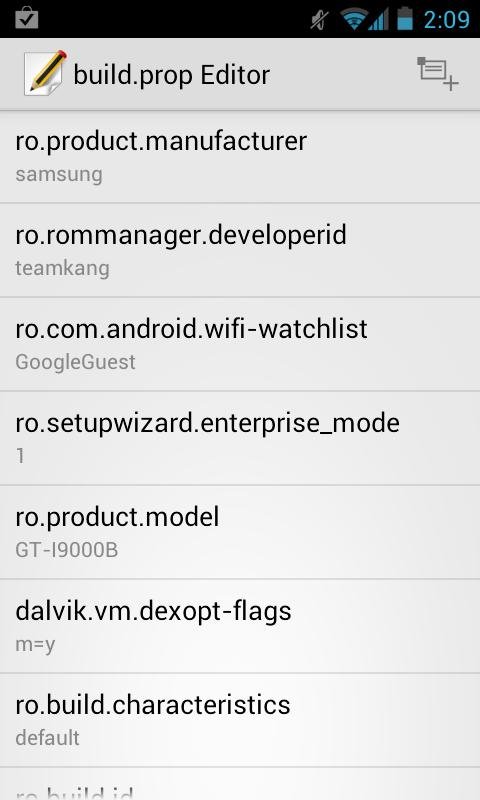 build.prop Editor截图4