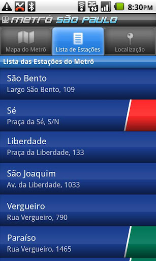 Metr&ocirc; S&atilde;o Paulo截图1