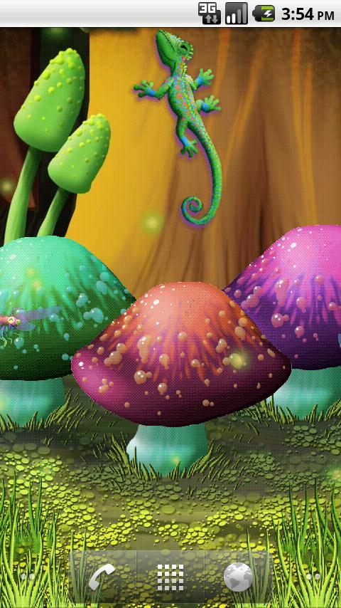 Magic Mushrooms Livewallpaper截图3