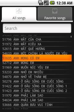 卡拉OK列表Karaoke Arirang List v1.9截图