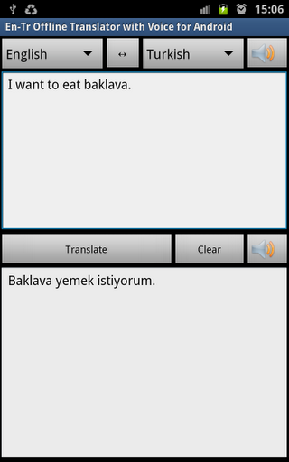 Turkish Free Offline Translate截图1