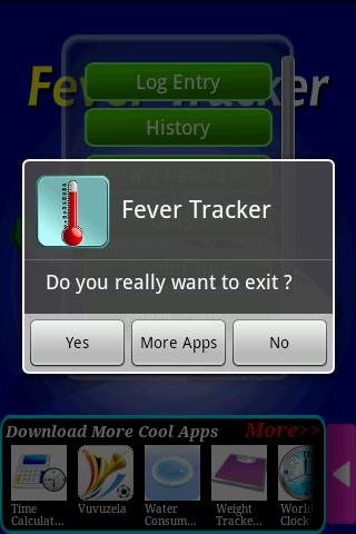 Fever Tracker Lite截图3