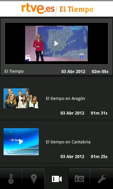El Tiempo en RTVE.es截图10