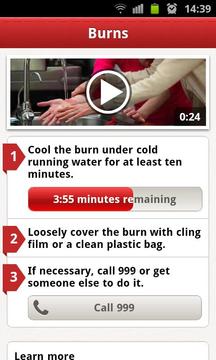 First aid by British Red Cross截图