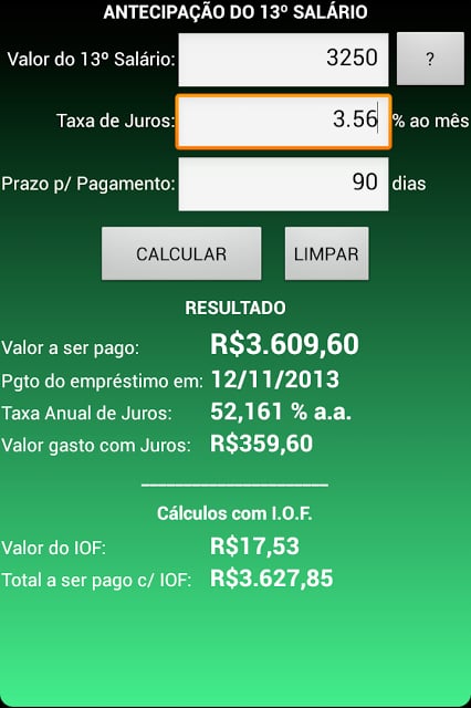 Juros F&aacute;cil截图10