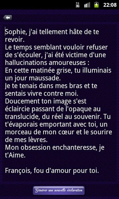 Lettre d'amour截图1