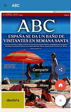 Spanish Newspaper Front Pages截图