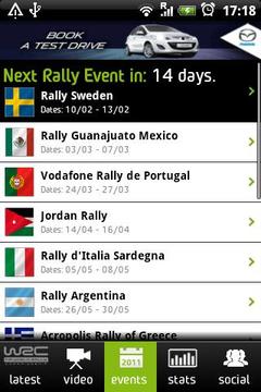 The Official WRC App 2011截图