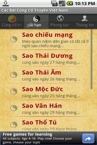 C&aacute;c b&agrave;i c&uacute;ng cố truyền VN截图8