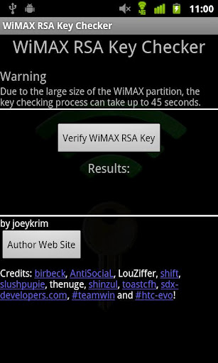 WiMAX Key Checker截图2