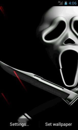 Scream Mask Live Wallpaper截图4